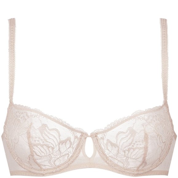 Simone Perele - Promesse Demi Bra & Tanga, Petal - 34B / S - Picture 4 of 7